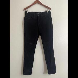 Universal Thread Black Velvet Slim Fit Pants 6
